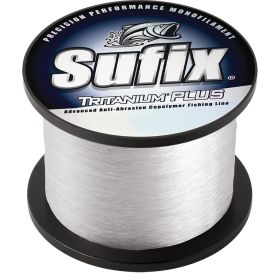 Sufix Tritanum Plus&trade; - 10lb - Clear - 1495 yds