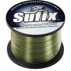 Sufix Tritanum Plus&trade; - 10lb - Dark Green - 1495 yds