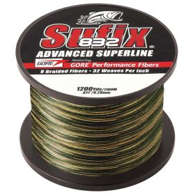 Sufix 832&reg; Advanced Superline&reg; Braid - 10lb - Camo - 1200 yds