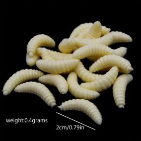 50pcs Maggot Soft Fish Bait