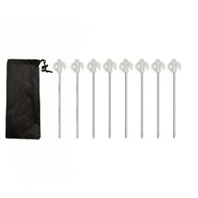 8pcs Ground Nails Tent Stakes