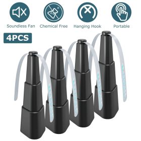 4Pcs Battery Powered Fly Repellent Fans