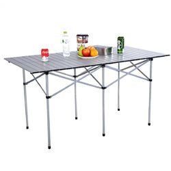 Aluminum Roll Up Folding Rectangle Table