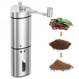 Hand Crank Conical Burr Coffee Bean Grinder