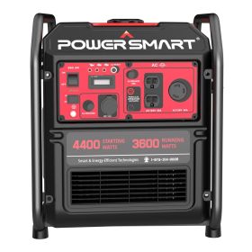 Power Smart 4400-Watt RV Ready Open Frame Inverter Generator