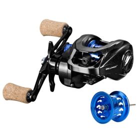 Left Handed Fishing Reel with Carbon Fiber Drag