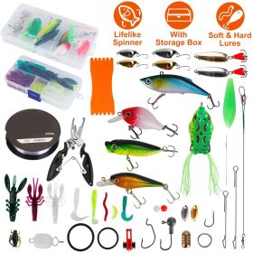 383 Piece Fishing Lure Tackle Box