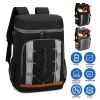 Cooler Backpack 36 Can Leakproof Insulated Cooler Backpack with 25L/6.6Gal for Picnic Camping BeachÂ Hiking Fishing Travel