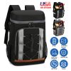 Cooler Backpack 36 Can Leakproof Insulated Cooler Backpack with 25L/6.6Gal for Picnic Camping BeachÂ Hiking Fishing Travel