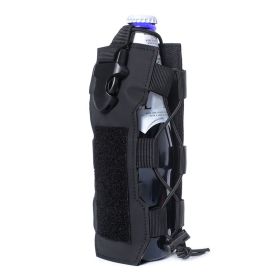 MOLLE Water Bottle Bag (Color: black)