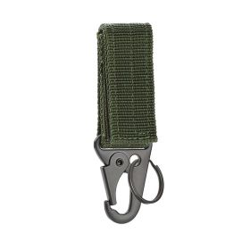 High Strength Carabiner Key Hook (Color: 1pcs Green)