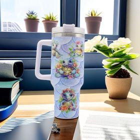 40oz Water Bottle, Little Turtle Series (Color: Type B)