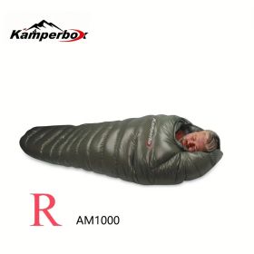 Kamperbox Down Sleeping Bag (Type: AM1000Right)