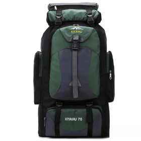 70L Camping Backpack (Color: Green)